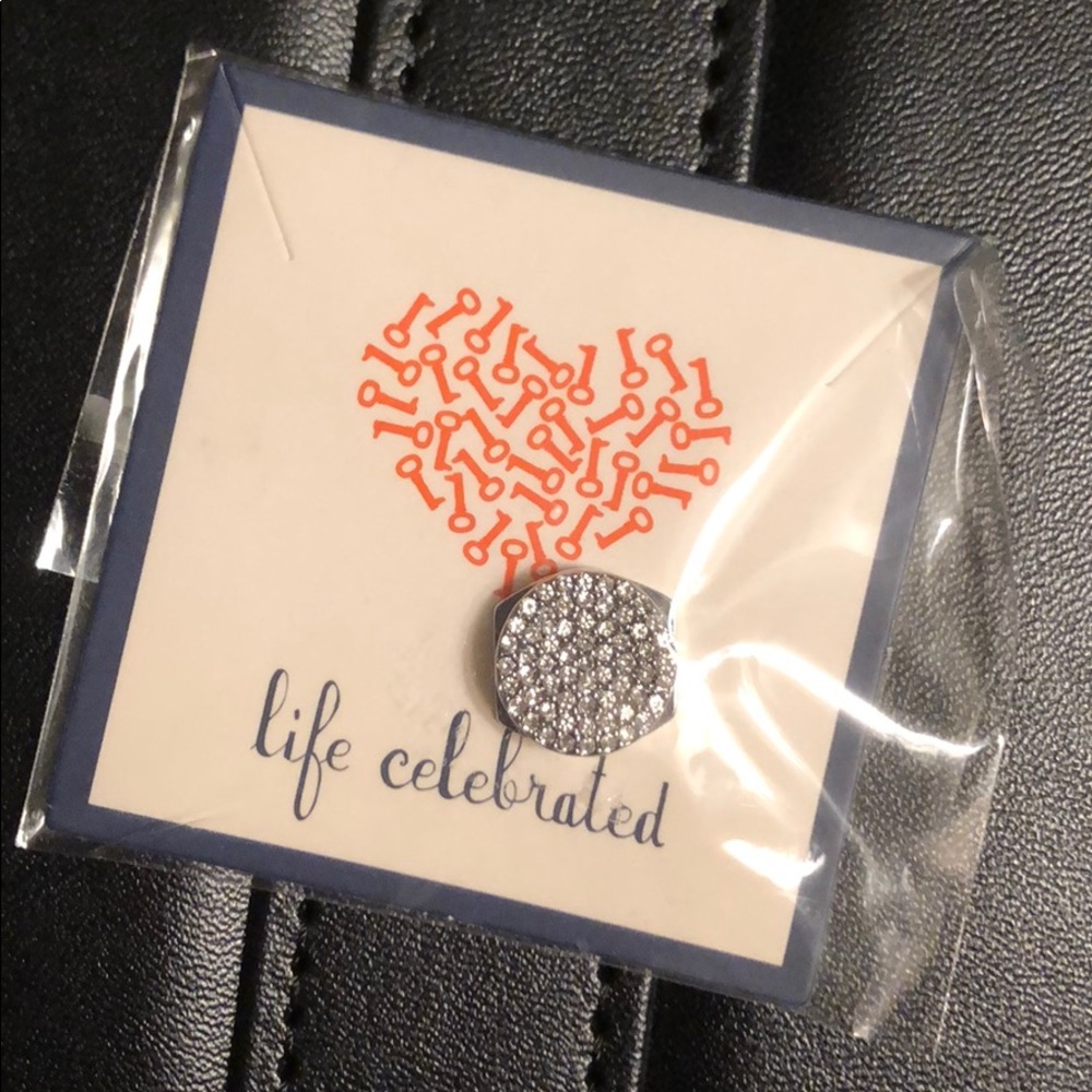 Keep Disc- Pave Silver